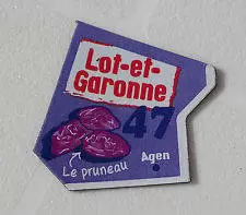 Magnets LE GAULOIS : Départ\'Aimant (Nouvelle collection) - 47 - Lot-et-Garonne