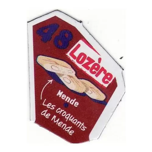 Magnets LE GAULOIS : Départ\'Aimant (Nouvelle collection) - 48 - Lozère