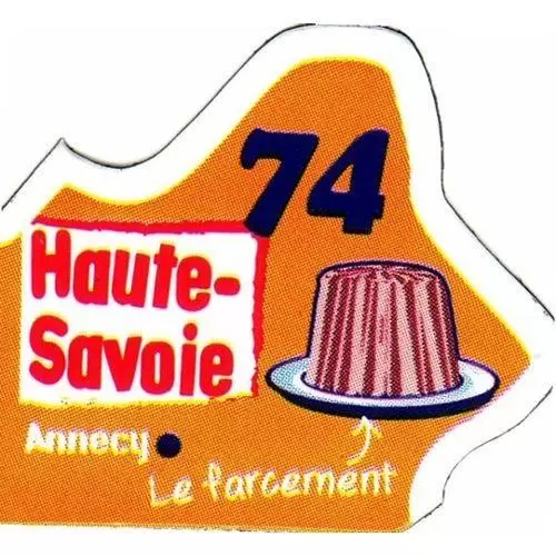 Magnets LE GAULOIS : Départ\'Aimant (Nouvelle collection) - 74 - Haute-Savoie