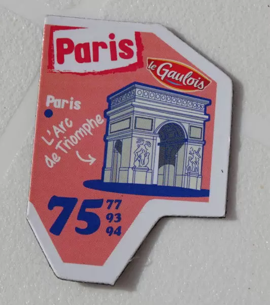 Magnets LE GAULOIS : Départ\'Aimant (Nouvelle collection) - 75 - Paris