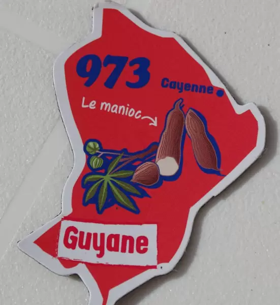 Magnets LE GAULOIS : Départ\'Aimant (Nouvelle collection) - 973 - Guyane