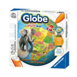 Globe interactif puzzle ball