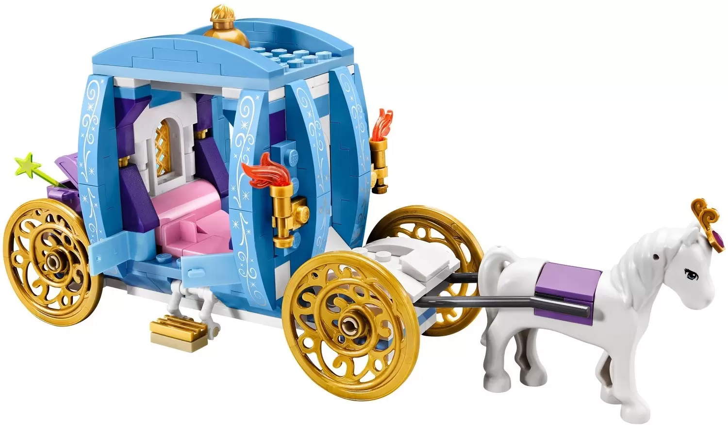 Smøre præst Transplant Cinderella's Dream Carriage - LEGO Disney set 41053