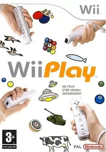 Nintendo Wii Games - Wii Play + Wiimote