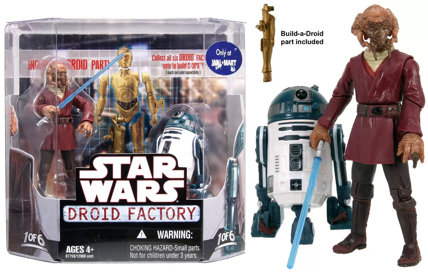 30th Anniversary Collection (TAC) - Droid Factory (1 of 6) Plo Koon & R4-F5
