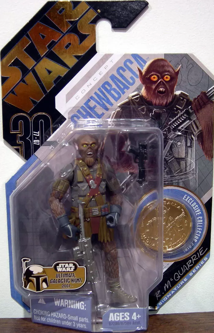 30th Anniversary Collection (TAC) - McQuarrie Concept Chewbacca (Ultimate Galactic Hunt)