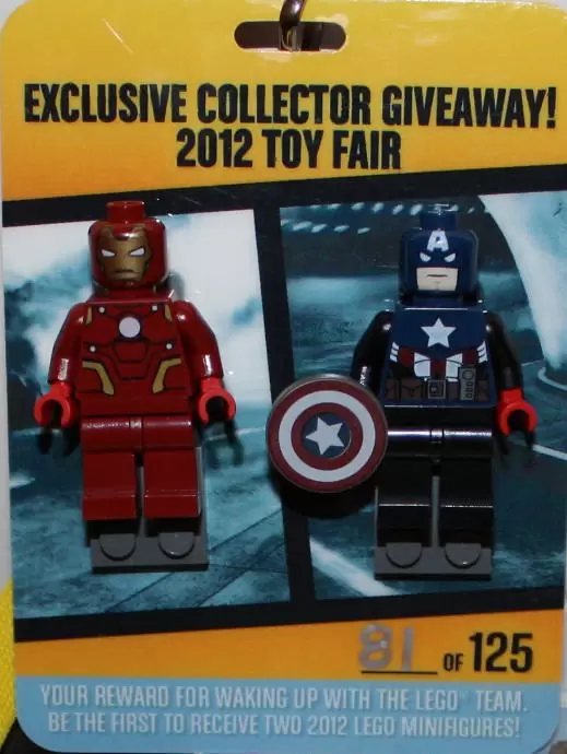 LEGO MARVEL Super Heroes - Iron Man & Captain America (NYCC 2012 Collectors Preview)