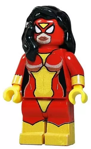 Loose LEGO Marvel Super Heroes Spider-Woman Minifigure