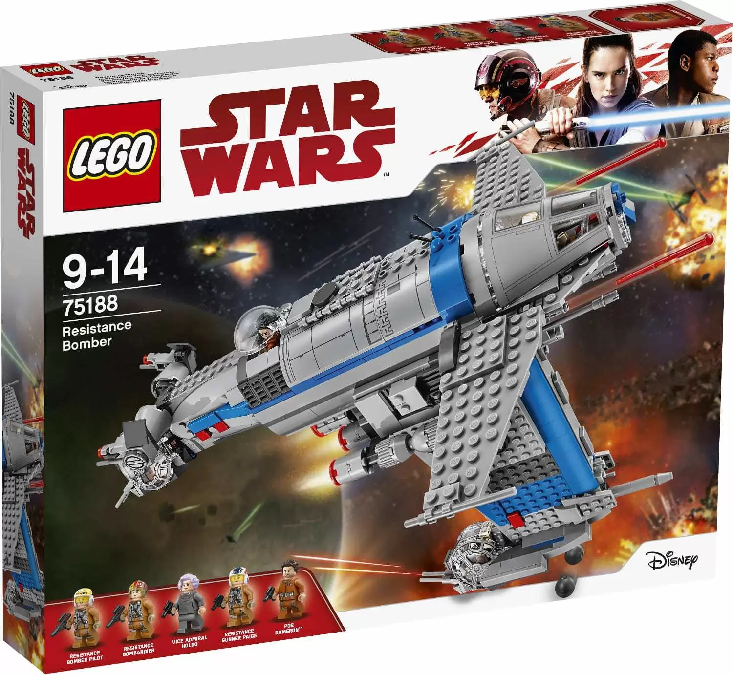 LEGO Star Wars - Bombardier de la résistance