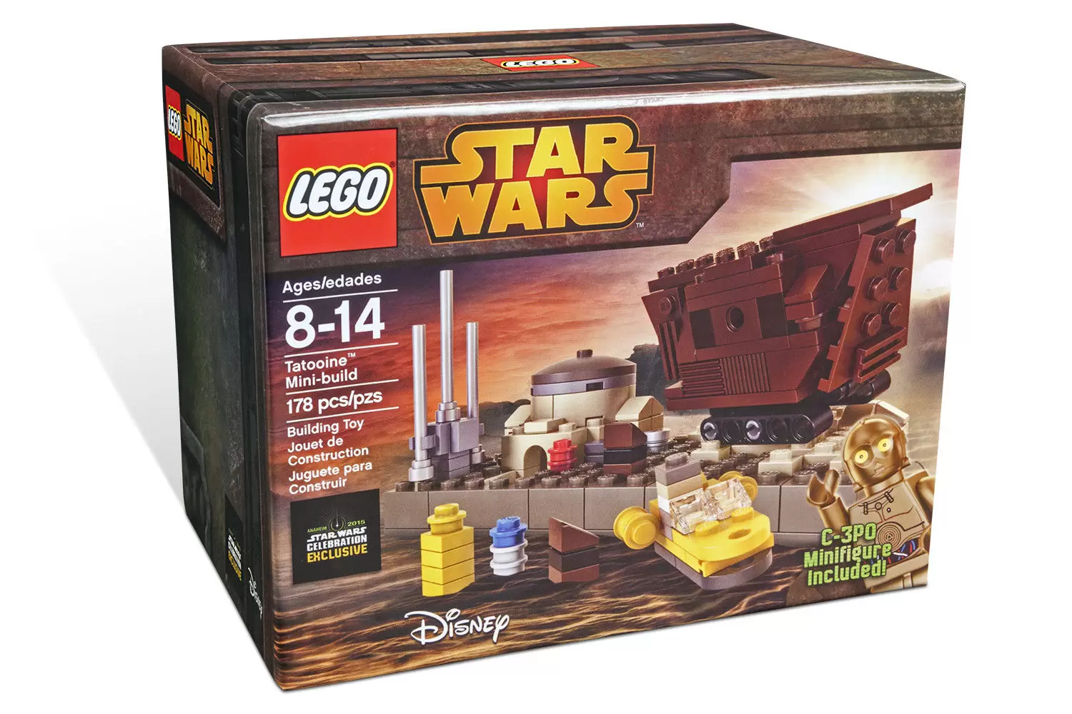 LEGO Star Wars - Tatooine Mini-build (Star Wars Celebration 2015)