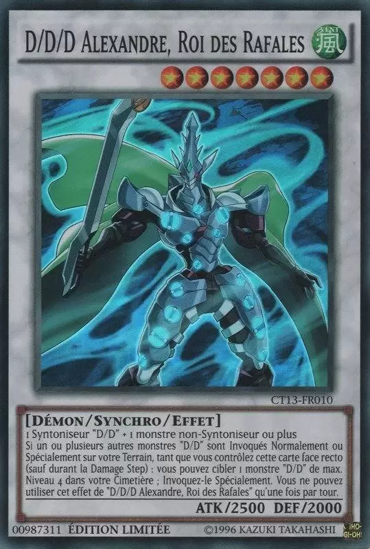 Mega Tin 2016 CT13 - D/D/D Alexandre, Roi des Rafales