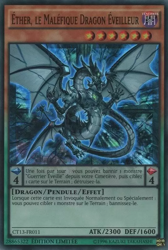 Mega Tin 2016 CT13 - Éther, le Maléfique Dragon Éveilleur