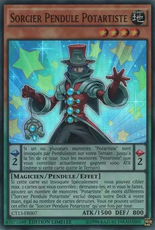 Mega Tin 2016 CT13 - Sorcier Pendule Potartiste