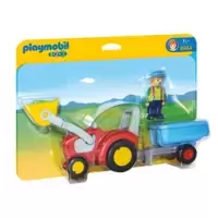 Playmobil 1,2,3 - 6620 - À la ferme - Playmobil