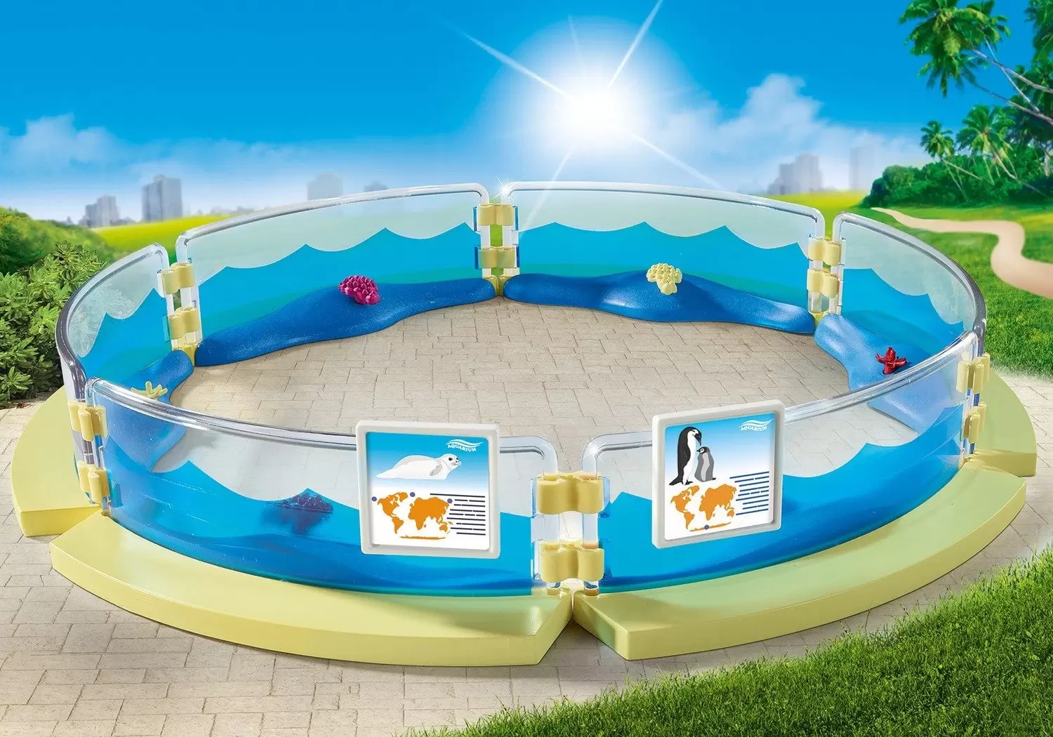 Playmobil Parc Animalier - Enclos pour animaux