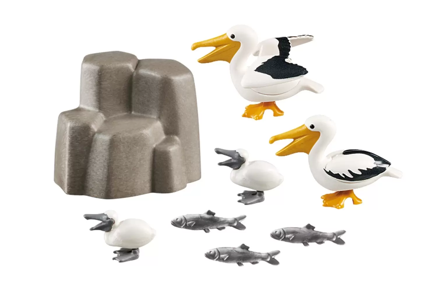 Plamobil Animal Sets - Pelican family