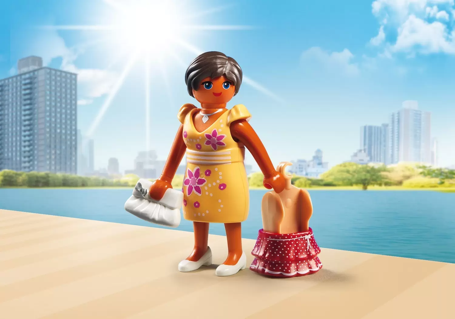 Playmobil dans la ville - Fashion Girl - Tenue d\'été