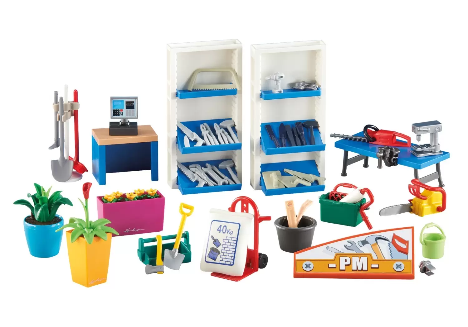 Playmobil Houses and Furniture - Hardware Store Furnishings