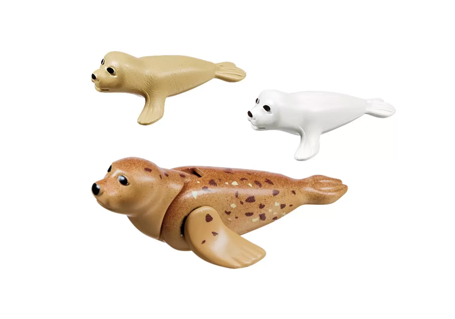 Plamobil Animal Sets - Seal with babies