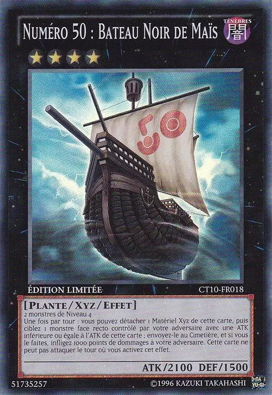 Tin Box 2013 CT10 - Numéro 50 : Bateau Noir de Maïs