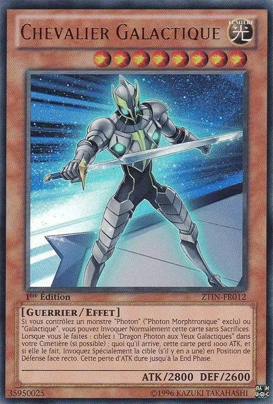 Tin Collection Zexal 2013 ZTIN - Chevalier Galactique