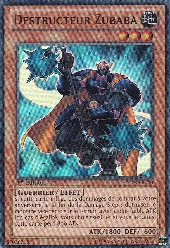 Tin Collection Zexal 2013 ZTIN - Destructeur Zubaba