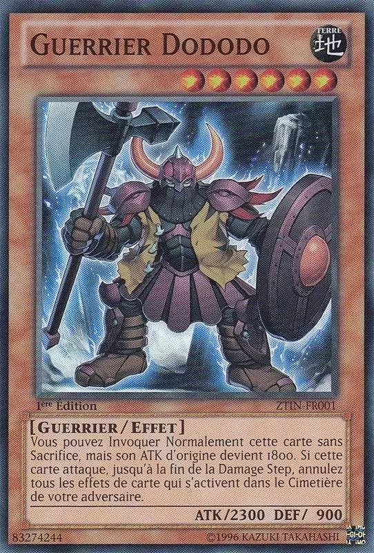 Tin Collection Zexal 2013 ZTIN - Guerrier Dododo