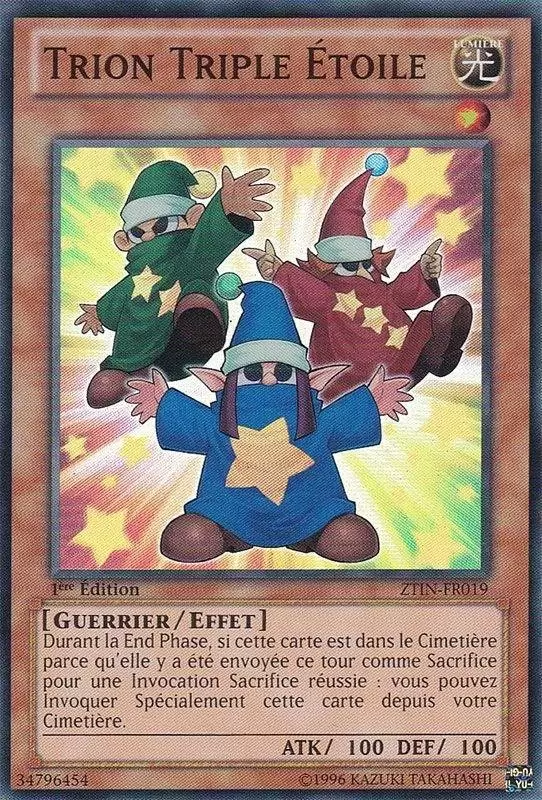 Tin Collection Zexal 2013 ZTIN - Trion Triple Étoile