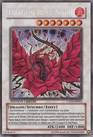 Tins Box 2008 CT05 - Dragon Rose Noire
