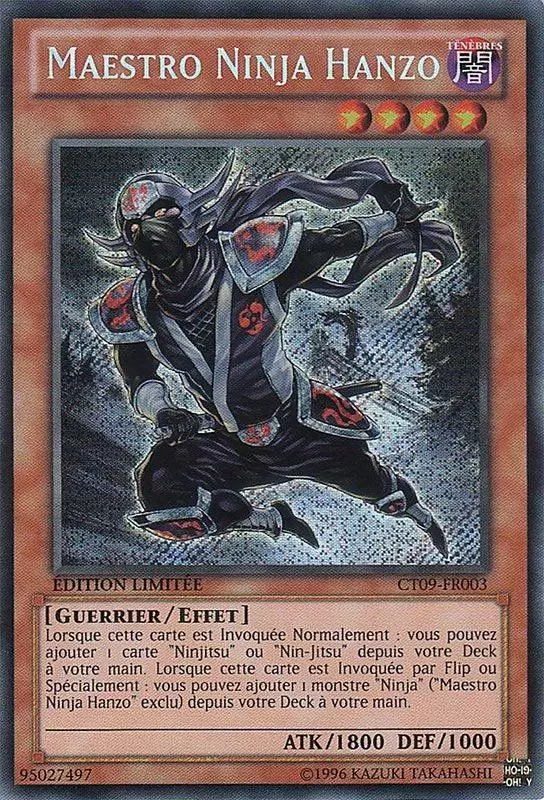 Tins Box 2012 CT09 - Maestro Ninja Hanzo