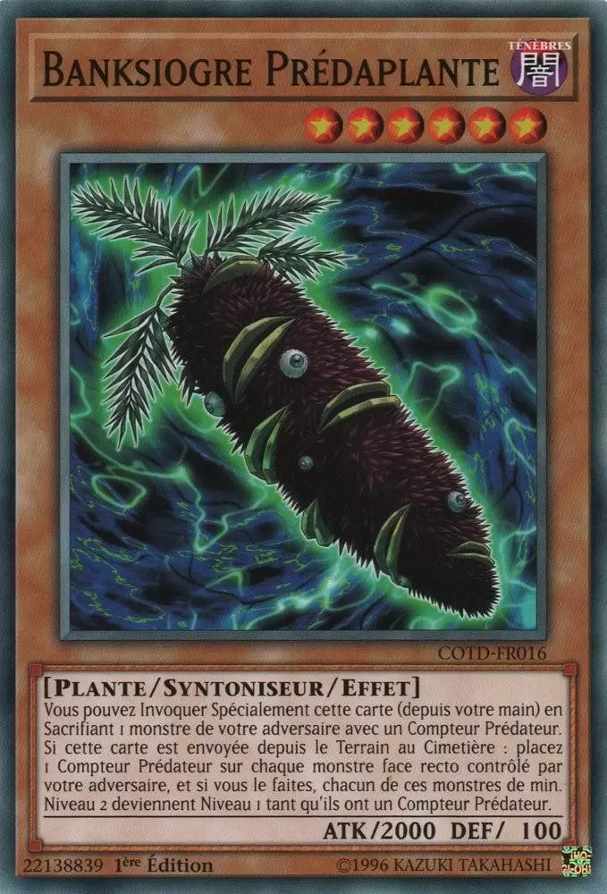 Le Code du Duelliste COTD - Banksiogre Prédaplante