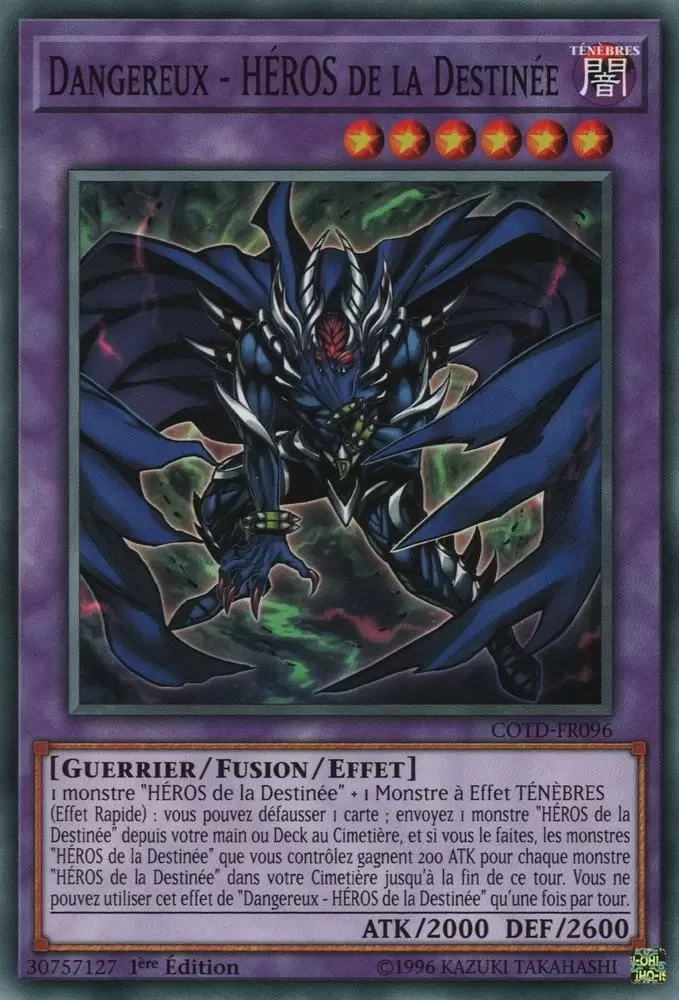 Le Code du Duelliste COTD - Dangereux - HÉROS de la Destinée