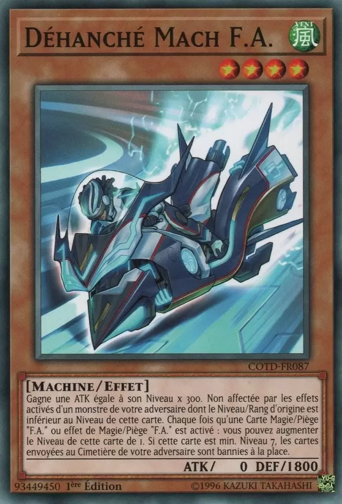 Le Code du Duelliste COTD - Déhanché Mach F.A.