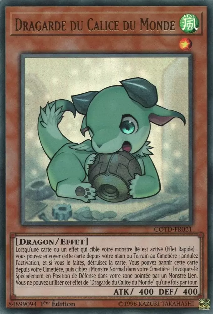 Le Code du Duelliste COTD - Dragarde du Calice du Monde