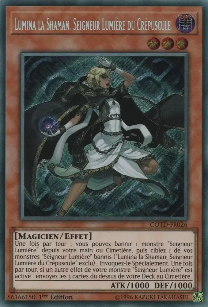 Le Code du Duelliste COTD - Lumina la Shaman, Seigneur Lumière du Crépuscule