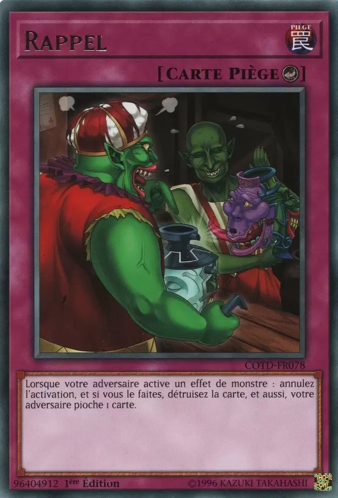 Le Code du Duelliste COTD - Rappel