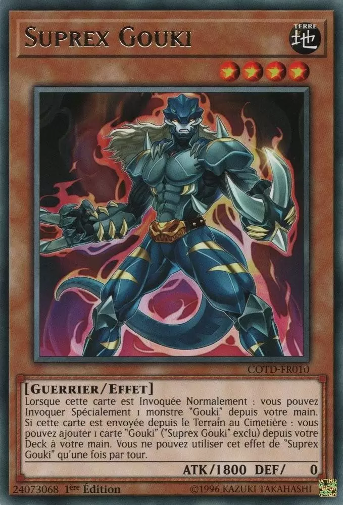 Le Code du Duelliste COTD - Suprex Gouki