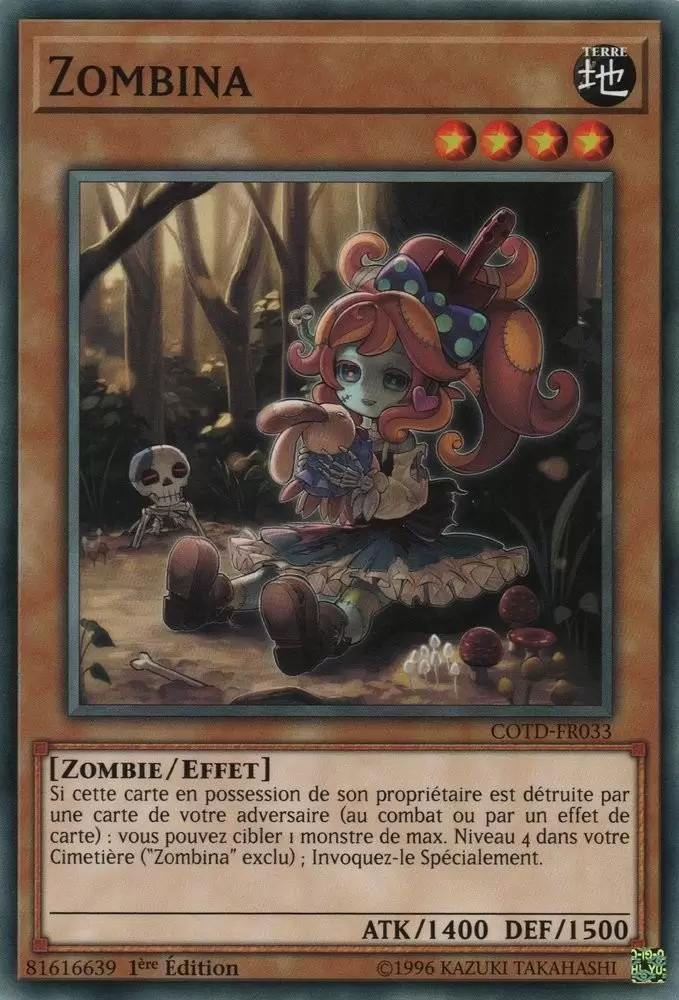 Le Code du Duelliste COTD - Zombina