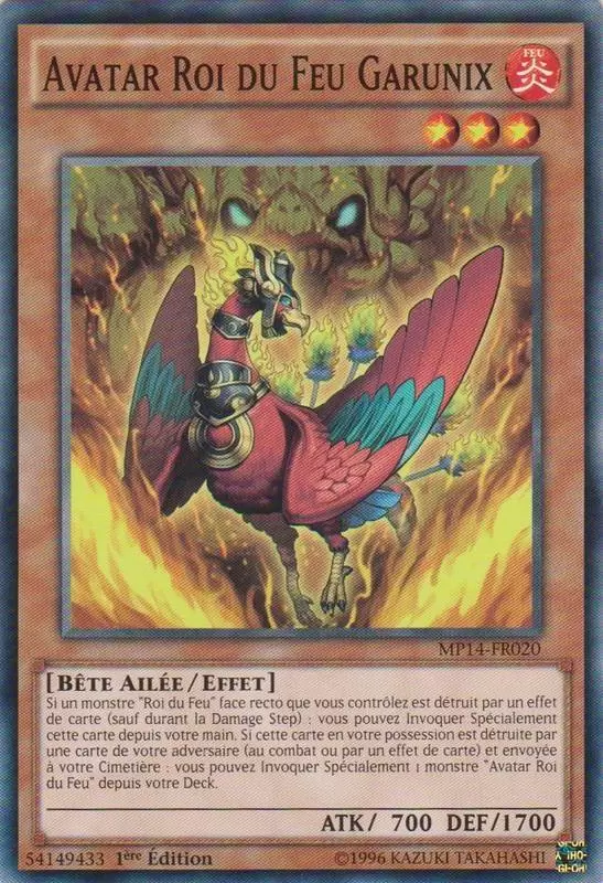 Mega Pack 2014 MP14 - Avatar Roi du Feu Garunix