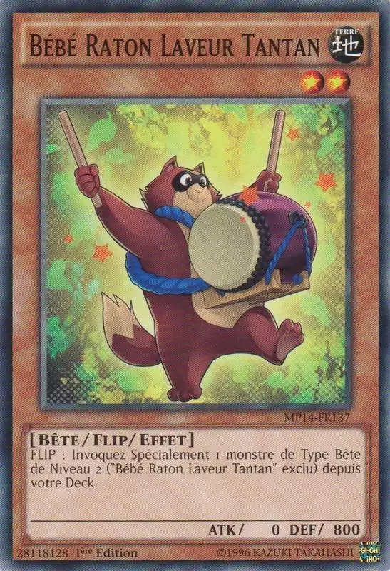 Mega Pack 2014 MP14 - Bébé Raton Laveur Tantan