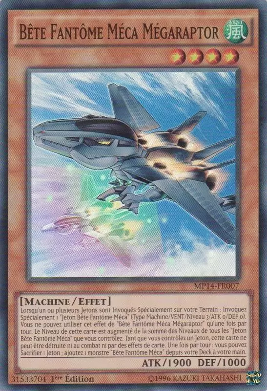 Mega Pack 2014 MP14 - Bête Fantôme Méca Mégaraptor