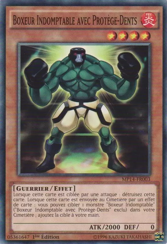 Mega Pack 2014 MP14 - Boxeur Indomptable avec Protège-Dents