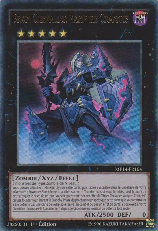 Mega Pack 2014 MP14 - Bram Chevalier Vampire Cramoisi