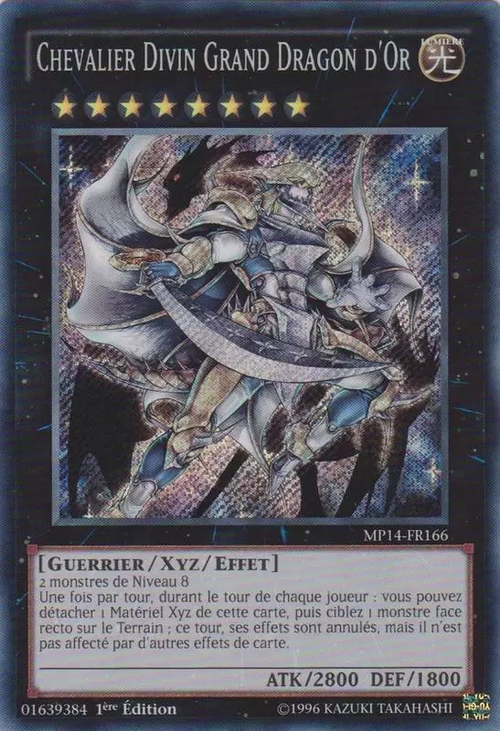 Mega Pack 2014 MP14 - Chevalier Divin Grand Dragon d\'Or