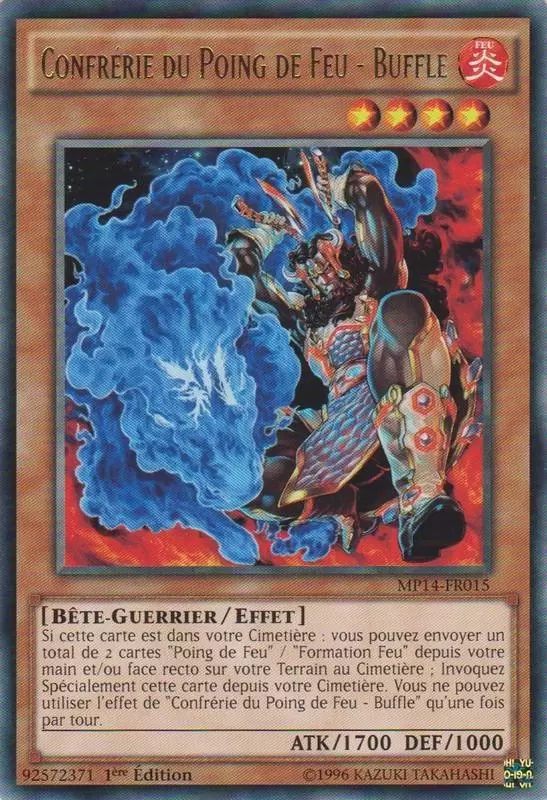 Mega Pack 2014 MP14 - Conférie du Poing de Feu - Buffle