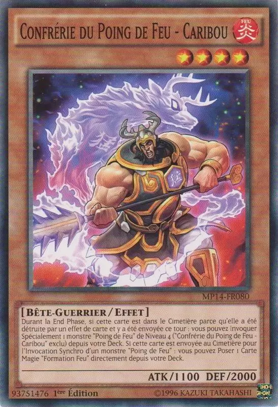 Mega Pack 2014 MP14 - Confrérie du Poing de Feu - Caribou
