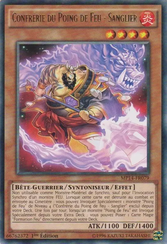 Mega Pack 2014 MP14 - Confrérie du Poing de Feu - Sanglier