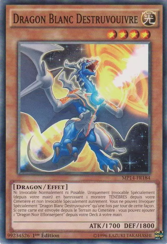 Mega Pack 2014 MP14 - Dragon Blanc Destruvouivre