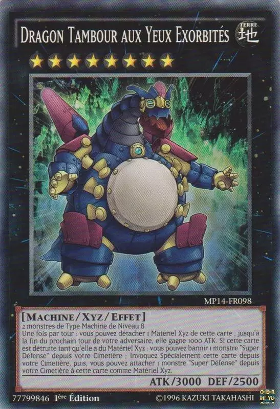 Mega Pack 2014 MP14 - Dragon Tambour aux Yeux Exorbités