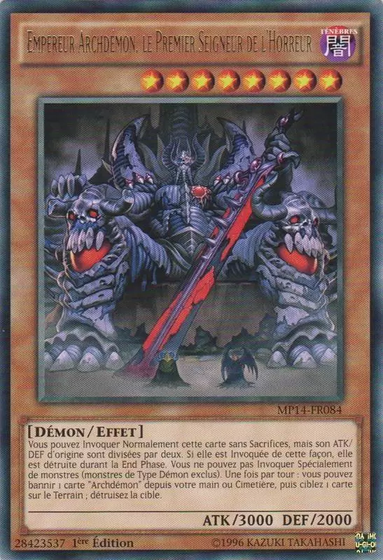 Mega Pack 2014 MP14 - Empereur Archdémon, le Premier Seigneur de l\'Horreur